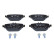 Brake Pad Set, disc brake 13.0460-2627.2 ATE, Thumbnail 2