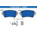 Brake Pad Set, disc brake 13.0460-2632.2 ATE, Thumbnail 2