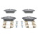 Brake pad set, disc brake 13.0460-2634.2 ATE, Thumbnail 2