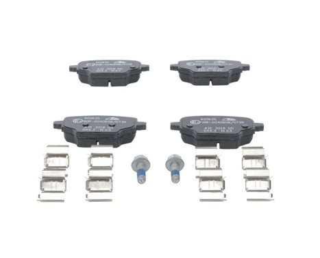 Brake pad set, disc brake 13.0460-2635.2 ATE, Image 2