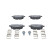 Brake pad set, disc brake 13.0460-2635.2 ATE, Thumbnail 2