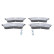 Brake pad set, disc brake 13.0460-2637.2 ATE, Thumbnail 2