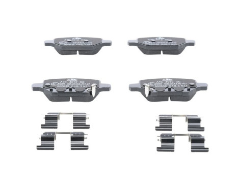 Brake pad set, disc brake 13.0460-2638.2 ATE, Image 2