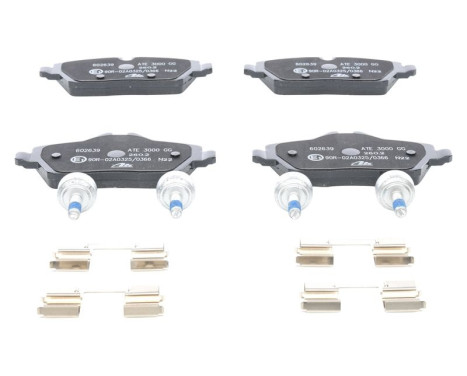Brake pad set, disc brake 13.0460-2639.2 ATE, Image 2