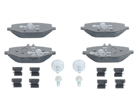 Brake pad set, disc brake 13.0460-2642.2 ATE, Image 2