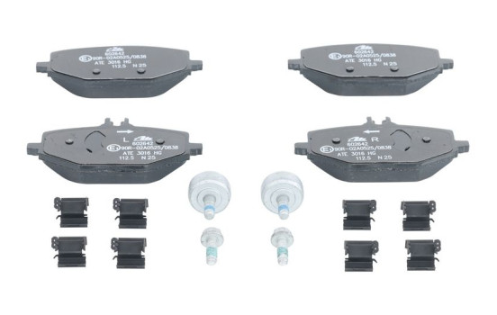 Brake pad set, disc brake 13.0460-2642.2 ATE, Image 2