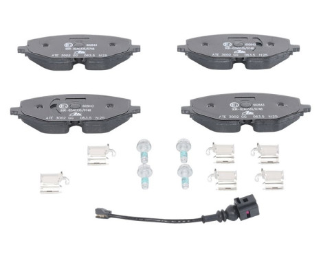 Brake pad set, disc brake 13.0460-2643.2 ATE, Image 2