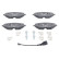 Brake pad set, disc brake 13.0460-2643.2 ATE, Thumbnail 2