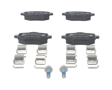 Brake pad set, disc brake 13.0460-2644.2 ATE, Image 2