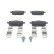 Brake pad set, disc brake 13.0460-2644.2 ATE, Thumbnail 2
