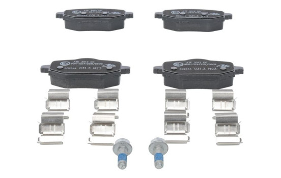 Brake pad set, disc brake 13.0460-2644.2 ATE, Image 2