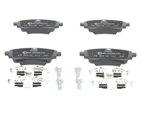 Brake pad set, disc brake 13.0460-2646.2 ATE, Image 2