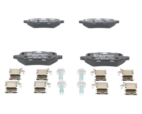 Brake pad set, disc brake 13.0460-2648.2 ATE, Image 2