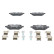 Brake pad set, disc brake 13.0460-2648.2 ATE, Thumbnail 2