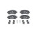 Brake pad set, disc brake 13.0460-2649.2 ATE, Thumbnail 2
