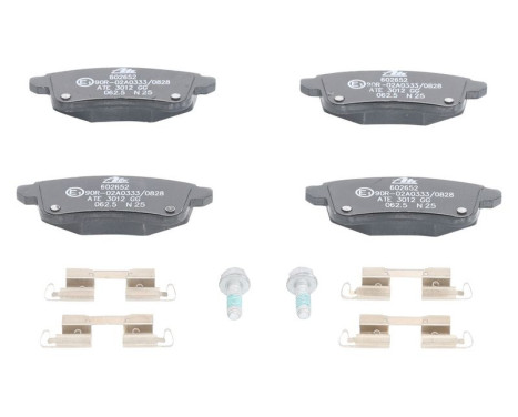 Brake pad set, disc brake 13.0460-2652.2 ATE, Image 2