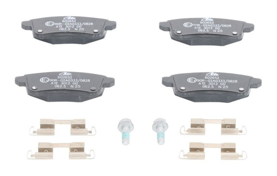Brake pad set, disc brake 13.0460-2652.2 ATE, Image 2