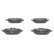 Brake pad set, disc brake 13.0460-2653.2 ATE, Thumbnail 2