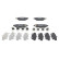 Brake pad set, disc brake 13.0460-2657.2 ATE, Thumbnail 2