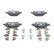 Brake pad set, disc brake 13.0460-2658.2 ATE, Thumbnail 2