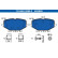 Brake pad set, disc brake 13.0460-2659.2 ATE