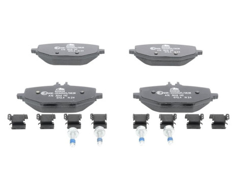 Brake pad set, disc brake 13.0460-2659.2 ATE, Image 2