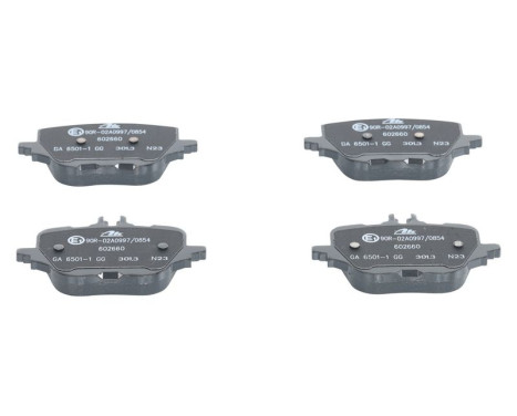 Brake pad set, disc brake 13.0460-2660.2 ATE, Image 2