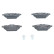Brake pad set, disc brake 13.0460-2667.2 ATE, Thumbnail 2