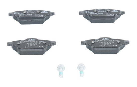 Brake pad set, disc brake 13.0460-2667.2 ATE, Image 2