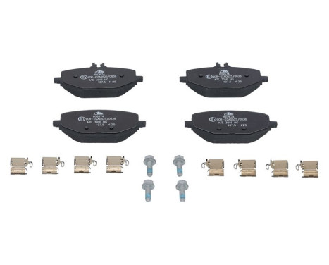Brake pad set, disc brake 13.0460-2674.2 ATE, Image 2
