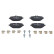 Brake pad set, disc brake 13.0460-2674.2 ATE, Thumbnail 2