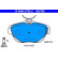 Brake Pad Set, disc brake 13.0460-2706.2 ATE