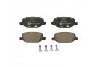 Brake Pad Set, disc brake 13.0460-2707.2 ATE