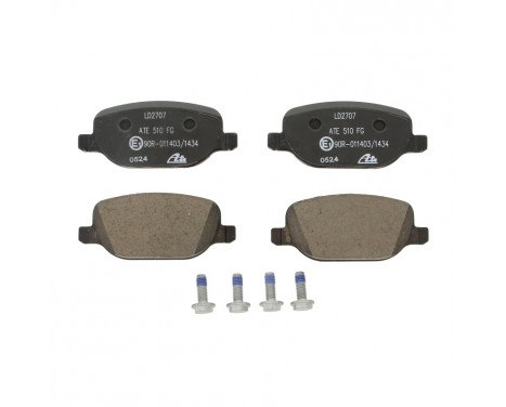 Brake Pad Set, disc brake 13.0460-2707.2 ATE