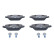 Brake Pad Set, disc brake 13.0460-2707.2 ATE, Thumbnail 3