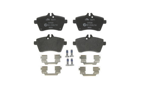 Brake Pad Set, disc brake 13.0460-2711.2 ATE