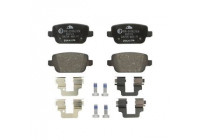 Brake Pad Set, disc brake 13.0460-2723.2 ATE