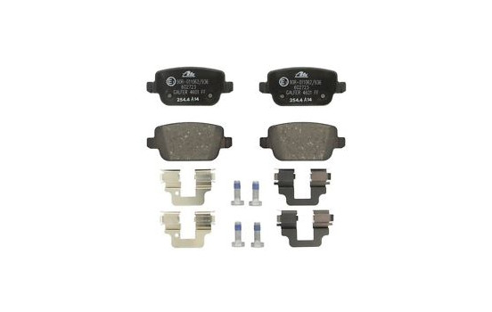 Brake Pad Set, disc brake 13.0460-2723.2 ATE