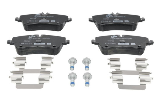 Brake Pad Set, disc brake 13.0460-2726.2 ATE, Image 4