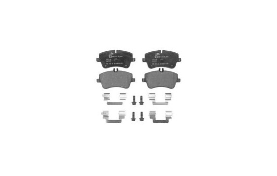 Brake Pad Set, disc brake 13.0460-2727.2 ATE
