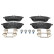 Brake Pad Set, disc brake 13.0460-2732.2 ATE, Thumbnail 3