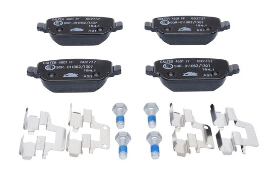 Brake Pad Set, disc brake 13.0460-2737.2 ATE, Image 3