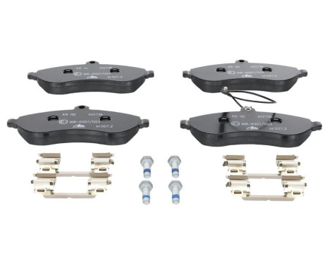 Brake Pad Set, disc brake 13.0460-2738.2 ATE, Image 3