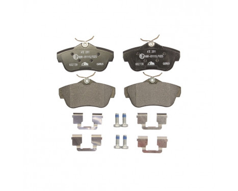 Brake Pad Set, disc brake 13.0460-2739.2 ATE