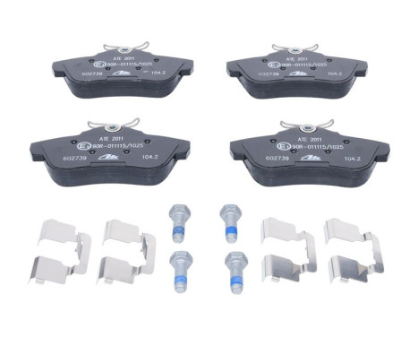 Brake Pad Set, disc brake 13.0460-2739.2 ATE, Image 3