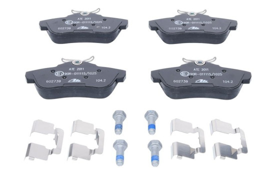 Brake Pad Set, disc brake 13.0460-2739.2 ATE, Image 3