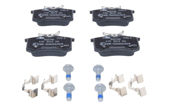 Brake Pad Set, disc brake 13.0460-2740.2 ATE, Image 3