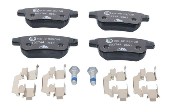 Brake Pad Set, disc brake 13.0460-2744.2 ATE, Image 3