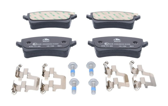 Brake Pad Set, disc brake 13.0460-2747.2 ATE, Image 3