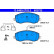 Brake Pad Set, disc brake 13.0460-2752.2 ATE, Thumbnail 2